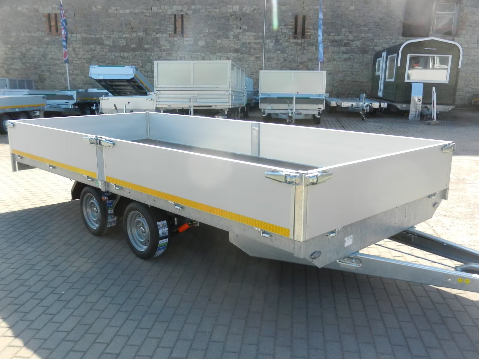 Eduard 3500kg 4,56 x 2,00 40er Bordwand 100 kmh SONDERPREIS 4520