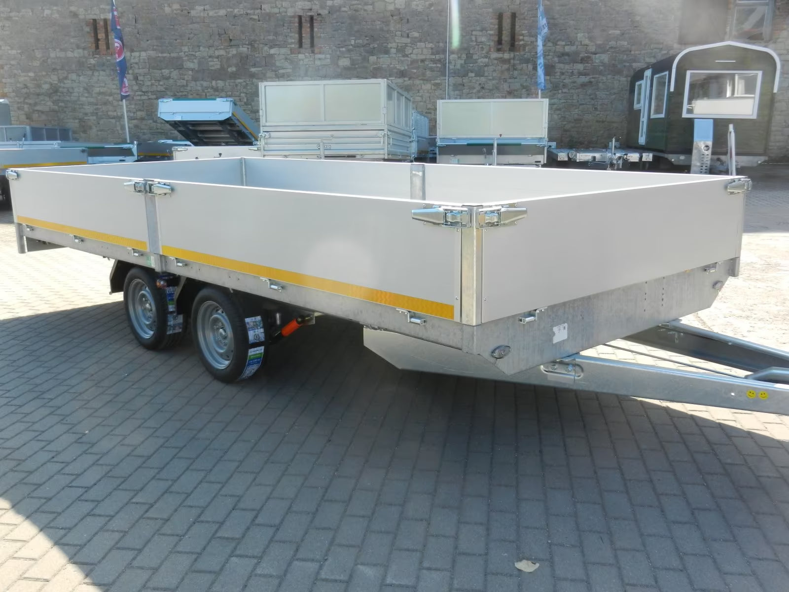 Eduard 3500kg 4,56 x 2,00 40er Bordwand 100 kmh SONDERPREIS 4520
