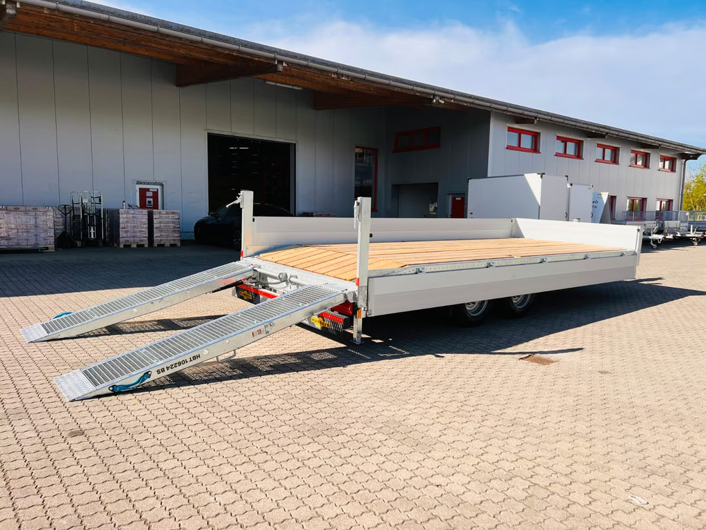 Humbaur 11,9 t. Hochlader HBT106224BS, 6,2 m, Alu-BW