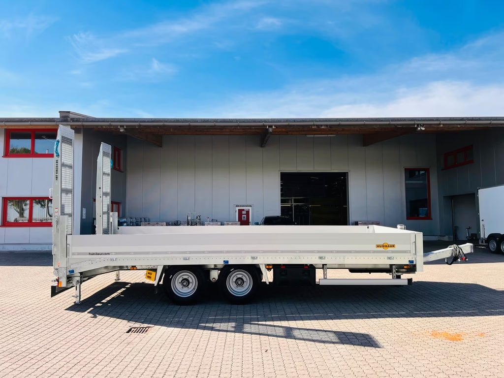 Humbaur 11,9 t. Hochlader HBT106224BS, 6,2 m, Alu-BW