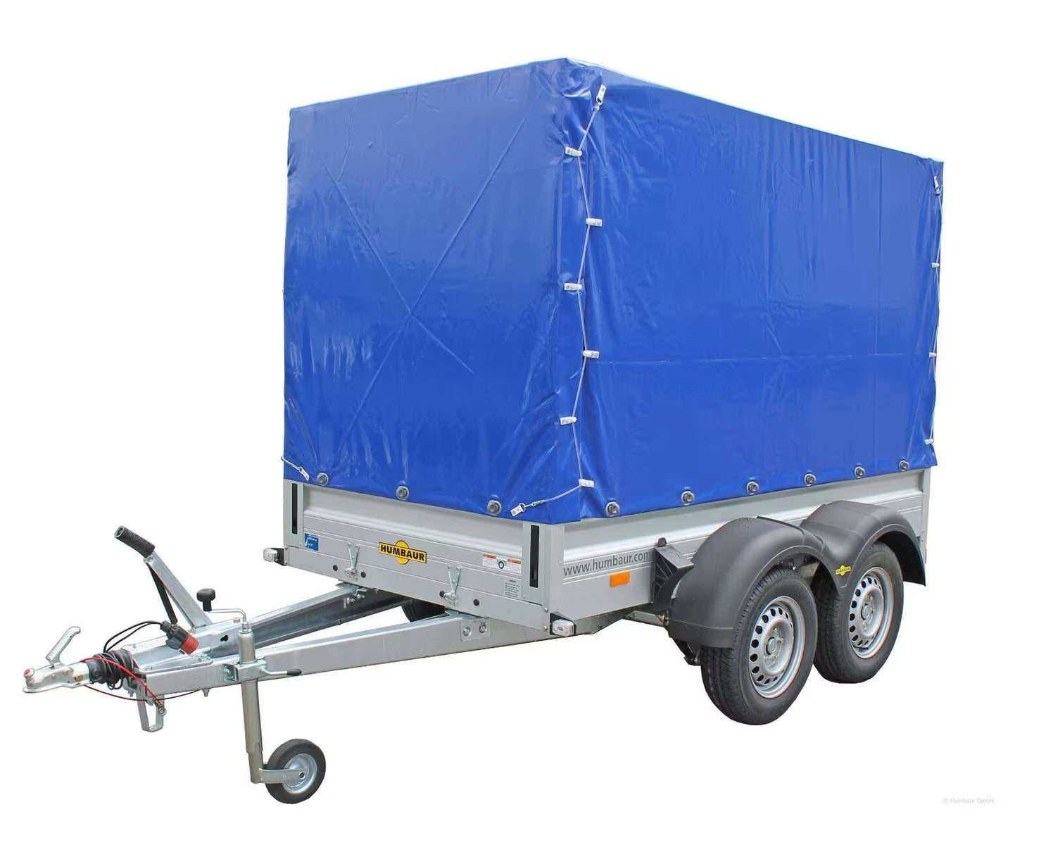 Humbaur HA 202513 KV Alu Tandem Anhänger Räder außen