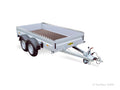 Humbaur HA 202513 KV Alu Tandem Anhänger Räder außen