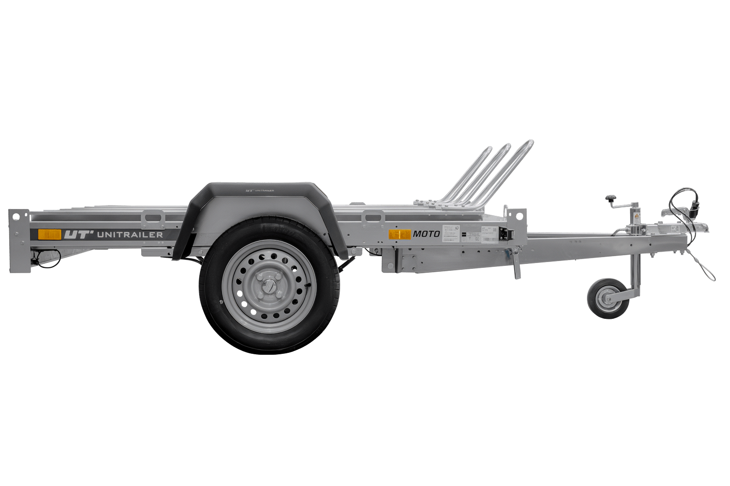 Motorradanhänger 220x155 UNITRAILER MOTO 3 Feder