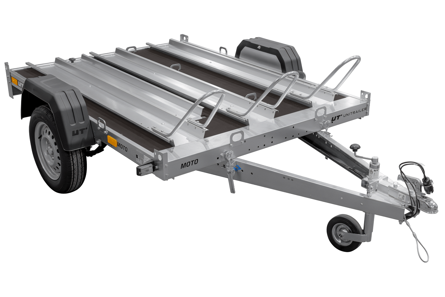 Motorradanhänger 220x155 UNITRAILER MOTO 3 Feder