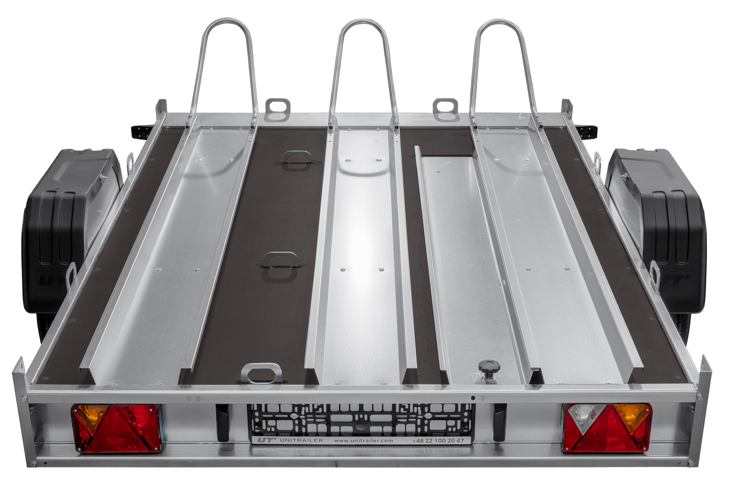 Motorradanhänger 220x155 UNITRAILER MOTO 3 Feder