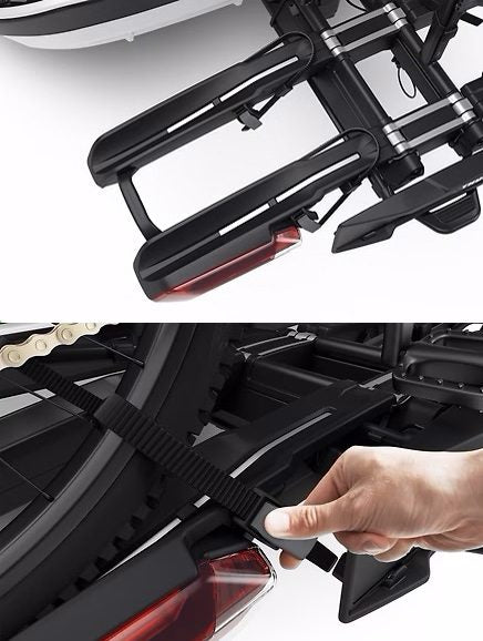 Thule Epos 3: Faltbarer Kupplungsträger für 3 Fahrräder