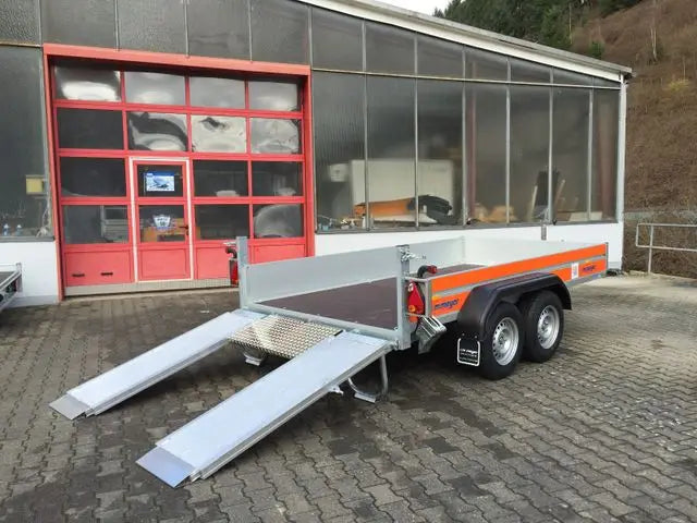 Tieflader WM Meyer MB 3535185 Maschinentransporter - hohe Nutzlast